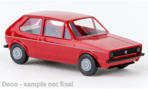 Diecast model cars Volkswagen Golf 1/87 Brekina I red 1974 Volkswagen Golf 1/87 Brekina I red 1974 diecast model cars