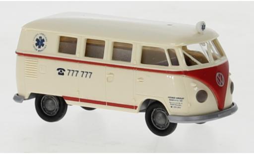 Diecast model cars Volkswagen T1 1/87 Brekina b camionnette Ambulance Aicher 1960 Volkswagen T1 1/87 Brekina b camionnette Ambulance Aicher 1960 diecast model cars