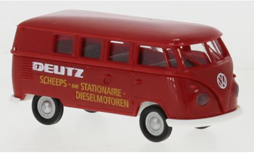 Diecast model cars Volkswagen T1 1/87 Brekina b camionnette Deutz (NL) 1960 Volkswagen T1 1/87 Brekina b camionnette Deutz (NL) 1960 diecast model cars