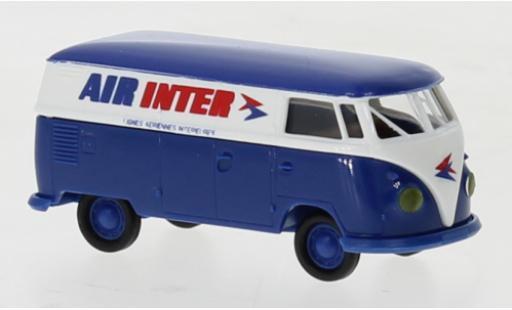 Diecast model cars Volkswagen T1 1/87 Brekina b fourgon air Inter air Inter 1960 Volkswagen T1 1/87 Brekina b fourgon air Inter air Inter 1960 diecast model cars