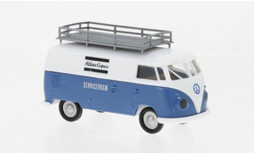 Diecast model cars Volkswagen T1 1/87 Brekina b fourgon Atlas Copco 1960 Volkswagen T1 1/87 Brekina b fourgon Atlas Copco 1960 diecast model cars