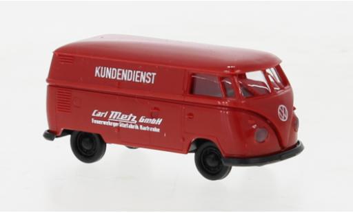 Diecast model cars Volkswagen T1 1/87 Brekina b fourgon Metz Feuerwehrgerätefabrik 1960 Volkswagen T1 1/87 Brekina b fourgon Metz Feuerwehrgerätefabrik 1960 diecast model cars