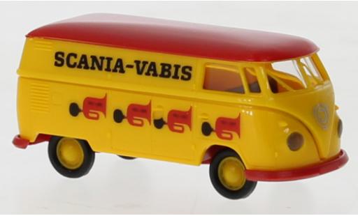 Diecast model cars Volkswagen T1 1/87 Brekina b fourgon Scania Scania Vabis 1960 Volkswagen T1 1/87 Brekina b fourgon Scania Scania Vabis 1960 diecast model cars