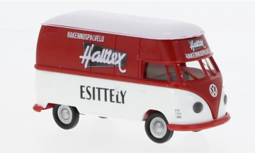 Diecast model cars Volkswagen T1 1/87 Brekina b Großraum-fourgon Halltex Esittely 1960 Volkswagen T1 1/87 Brekina b Großraum-fourgon Halltex Esittely 1960 diecast model cars