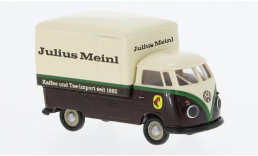 Diecast model cars Volkswagen T1 1/87 Brekina b Großraum-wagon conteneur Julius Meinl 1960 Volkswagen T1 1/87 Brekina b Großraum-wagon conteneur Julius Meinl 1960 diecast model cars