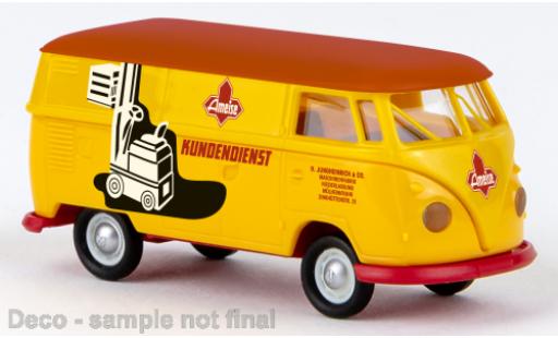 Diecast model cars Volkswagen T1 1/87 Brekina b Kasten Ameise 1960 Volkswagen T1 1/87 Brekina b Kasten Ameise 1960 diecast model cars