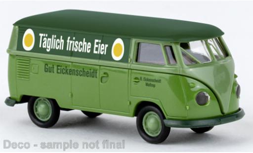 Diecast model cars Volkswagen T1 1/87 Brekina b Kasten Gut Eickenscheidt 1960 Volkswagen T1 1/87 Brekina b Kasten Gut Eickenscheidt 1960 diecast model cars