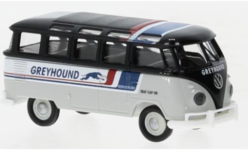 Diecast model cars Volkswagen T1 1/87 Brekina b Samba Greyhound 1960 Volkswagen T1 1/87 Brekina b Samba Greyhound 1960 diecast model cars