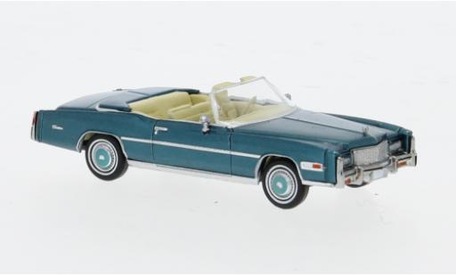 Cadillac Eldorado 1/87 Brekina Cabriolet metallise türkis 1976 1:87 diecast model cars
