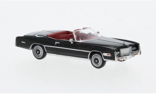 Cadillac Eldorado 1/87 Brekina Cabriolet schwarz 1976 1:87 diecast model cars