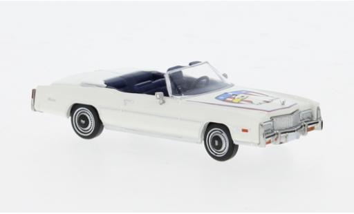 Cadillac Eldorado 1/87 Brekina Cabriolet weiss American Eagle 1976 1:87 diecast model cars