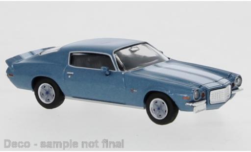Chevrolet Camaro 1/87 Brekina Z 28 metallic blue/white 1966 diecast model cars