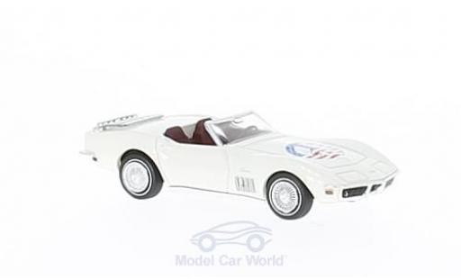Diecast model cars Chevrolet Corvette C3 1/87 Brekina C3 Cabriolet white/Dekor Peace Chevrolet Corvette C3 1/87 Brekina C3 Cabriolet white/Dekor Peace diecast model cars