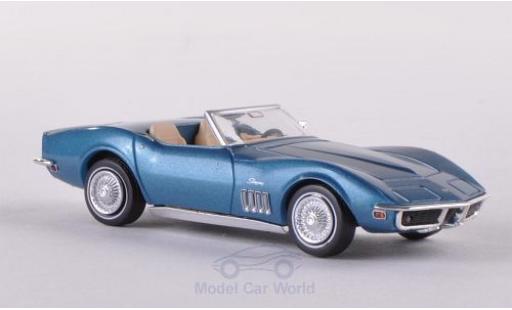 Diecast model cars Chevrolet Corvette C3 1/87 Brekina (C3) Convertible metallic blue Chevrolet Corvette C3 1/87 Brekina (C3) Convertible metallic blue diecast model cars