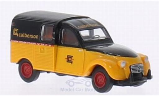 Diecast model cars Citroen 2CV 1/87 Brekina AZU Calberson Citroen 2CV 1/87 Brekina AZU Calberson diecast model cars