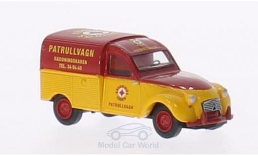 Diecast model cars Citroen 2CV 1/87 Brekina AZU Patrullvagn (S) Citroen 2CV 1/87 Brekina AZU Patrullvagn (S) diecast model cars