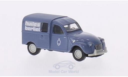 Diecast model cars Citroen 2CV 1/87 Brekina Kastenente Huiles Berliet Citroen 2CV 1/87 Brekina Kastenente Huiles Berliet diecast model cars