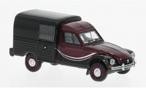 Citroen Acadiane 1/87 Brekina rot/schwarz 1976 1:87 diecast model cars
