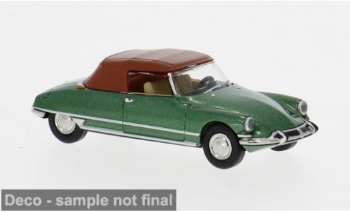 Diecast model cars Citroen DS 1/87 Brekina 19 Cabriolet grün 1963 1:87 Citroen DS 1/87 Brekina 19 Cabriolet grün 1963 1:87 diecast model cars