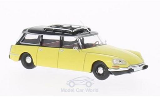 Diecast model cars Citroen DS 1/87 Brekina Break yellow/black Citroen DS 1/87 Brekina Break yellow/black diecast model cars
