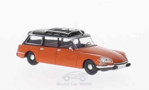Diecast model cars Citroen DS 1/87 Brekina Break orange/black Citroen DS 1/87 Brekina Break orange/black diecast model cars
