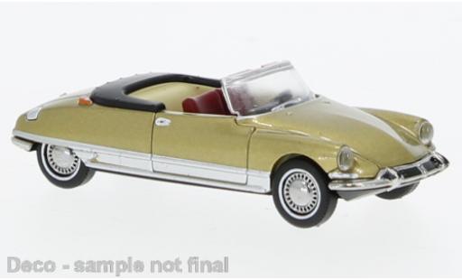 Diecast model cars Citroen DS 1/87 Brekina Cabrio gold 1963 1:87 Citroen DS 1/87 Brekina Cabrio gold 1963 1:87 diecast model cars