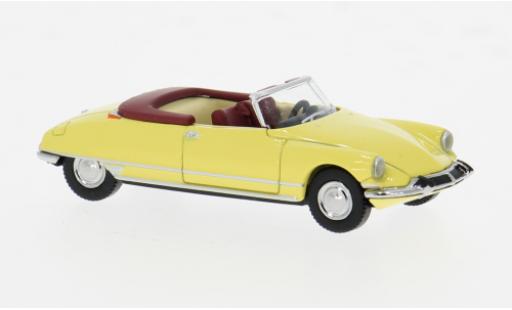 Diecast model cars Citroen DS 1/87 Brekina Cabrio gelb 1963 1:87 Citroen DS 1/87 Brekina Cabrio gelb 1963 1:87 diecast model cars