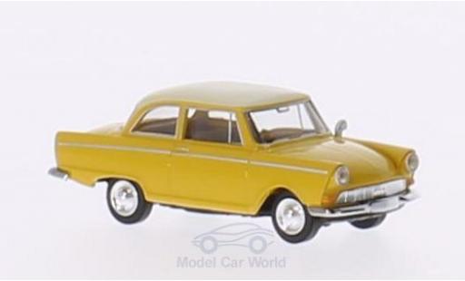 Diecast model cars DKW Junior 1/87 Brekina yellow/beige DKW Junior 1/87 Brekina yellow/beige diecast model cars