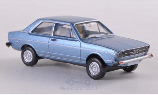 Audi 80 1/87 Brekina metallic blue diecast model cars