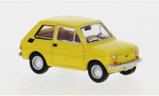 Diecast model cars Fiat 126 1/87 Brekina Drummer gelb 1972 1:87 Fiat 126 1/87 Brekina Drummer gelb 1972 1:87 diecast model cars