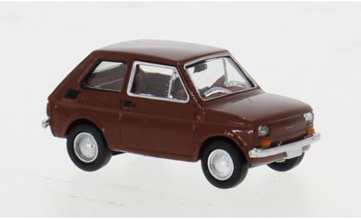 Fiat 126 1/87 Brekina Drummer braun 1972 1:87 diecast model cars