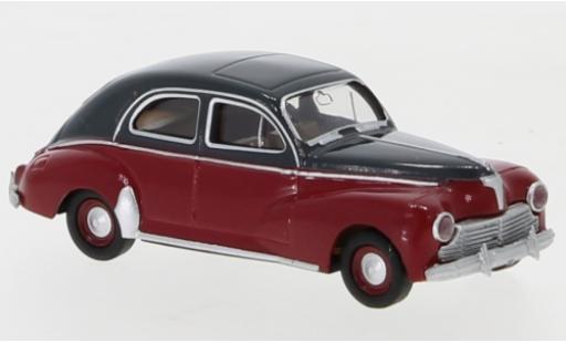 Diecast model cars Peugeot 203 1/87 Brekina grey/red 1948 Peugeot 203 1/87 Brekina grey/red 1948 diecast model cars