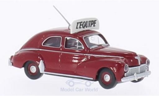 Diecast model cars Peugeot 203 1/87 Brekina L equipe Peugeot 203 1/87 Brekina L equipe diecast model cars