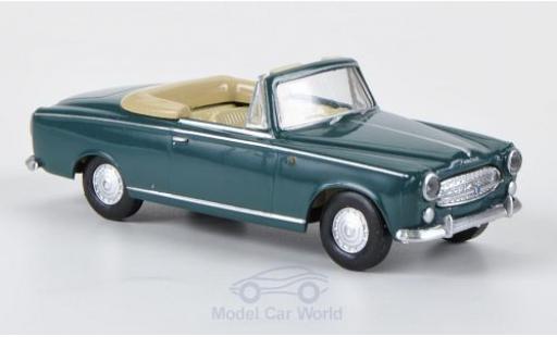 Peugeot 403 1/87 Brekina green diecast model cars