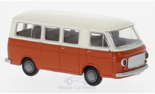 Diecast model cars Fiat 238 1/87 Brekina Bus white/orange Fiat 238 1/87 Brekina Bus white/orange diecast model cars