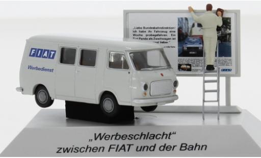 Diecast model cars Fiat 238 1/87 Brekina Halbbus 1966 avec figurine Fiat 238 1/87 Brekina Halbbus 1966 avec figurine diecast model cars