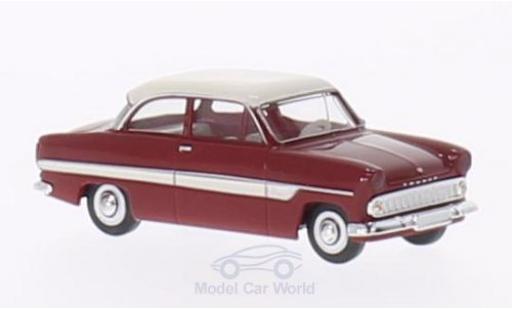 Ford 12M 1/87 Brekina 12m red/white diecast model cars