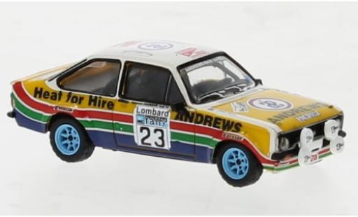 Diecast model cars Ford Escort 1/87 Brekina RS 1800 No.23 Rallye RAC Lombard 1977 1:87 Ford Escort 1/87 Brekina RS 1800 No.23 Rallye RAC Lombard 1977 1:87 diecast model cars