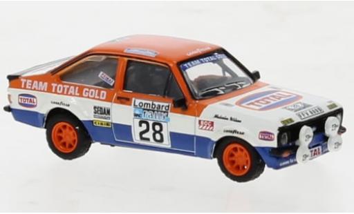 Ford Escort 1/87 Brekina RS 1800 No.28 Rallye RAC Lombard 1979 1:87 diecast model cars