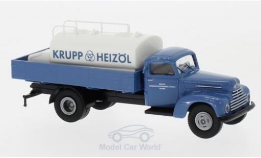 Ford FK 1/87 Brekina 3500 Krupp Heizöl mit Aufsatz-Tank diecast model cars