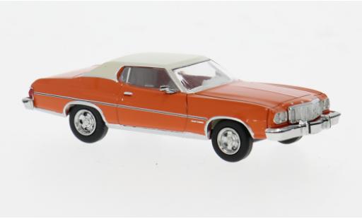 Diecast model cars Ford Gran Torino 1/87 Brekina orange/beige 1976 1:87 Ford Gran Torino 1/87 Brekina orange/beige 1976 1:87 diecast model cars