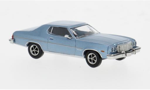 Diecast model cars Ford Gran Torino 1/87 Brekina metallise blau 1976 1:87 Ford Gran Torino 1/87 Brekina metallise blau 1976 1:87 diecast model cars