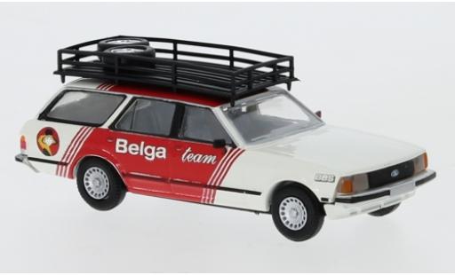 Diecast model cars Ford Granada 1/87 Brekina II Turnier Belga Team 1977 Ford Granada 1/87 Brekina II Turnier Belga Team 1977 diecast model cars