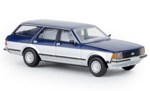 Diecast model cars Ford Granada 1/87 Brekina II Turnier blue/grey Sapphire 1977 Ford Granada 1/87 Brekina II Turnier blue/grey Sapphire 1977 diecast model cars