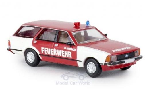 Diecast model cars Ford Granada 1/87 Brekina MKII Turnier Feuerwehr Ahrweiler Ford Granada 1/87 Brekina MKII Turnier Feuerwehr Ahrweiler diecast model cars
