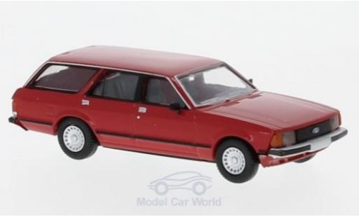 Diecast model cars Ford Granada 1/87 Brekina MKII Turnier red 1978 Ford Granada 1/87 Brekina MKII Turnier red 1978 diecast model cars