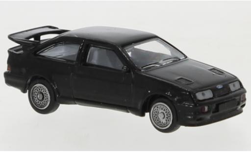 Diecast model cars Ford Sierra 1/87 Brekina RS 500 Cosworth black 1986 Ford Sierra 1/87 Brekina RS 500 Cosworth black 1986 diecast model cars