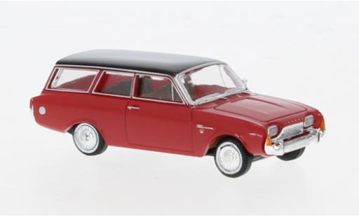 Ford Taunus 1/87 Brekina P3 Turnier rot/schwarz 1964 1:87 diecast model cars