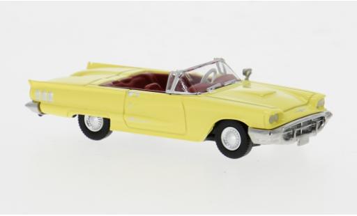 Ford Thunderbird 1/87 Brekina Cabriolet gelb 1960 1:87 diecast model cars