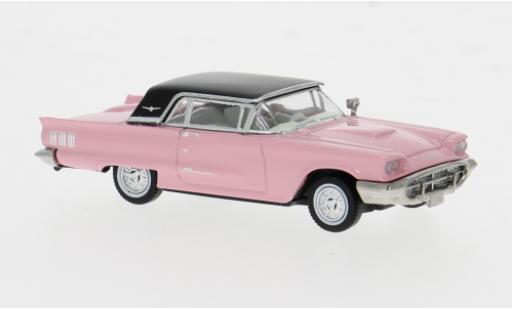 Diecast model cars Ford Thunderbird 1/87 Brekina Cabriolet rosa/schwarz 1960 1:87 Ford Thunderbird 1/87 Brekina Cabriolet rosa/schwarz 1960 1:87 diecast model cars